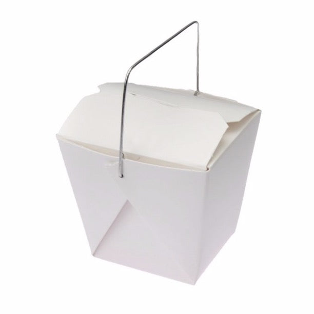 Leakproof White Mini Takeaway Box (7 x 5.5 x 6.5cm - 8oz/250ml)