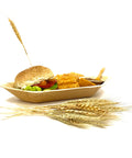 Palm Leaf Boat/Bowl (30 x 14cm)