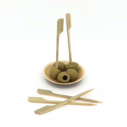 Teppo Gushi Paddle Bamboo Skewer (9cm -18cm) - 100 pieces