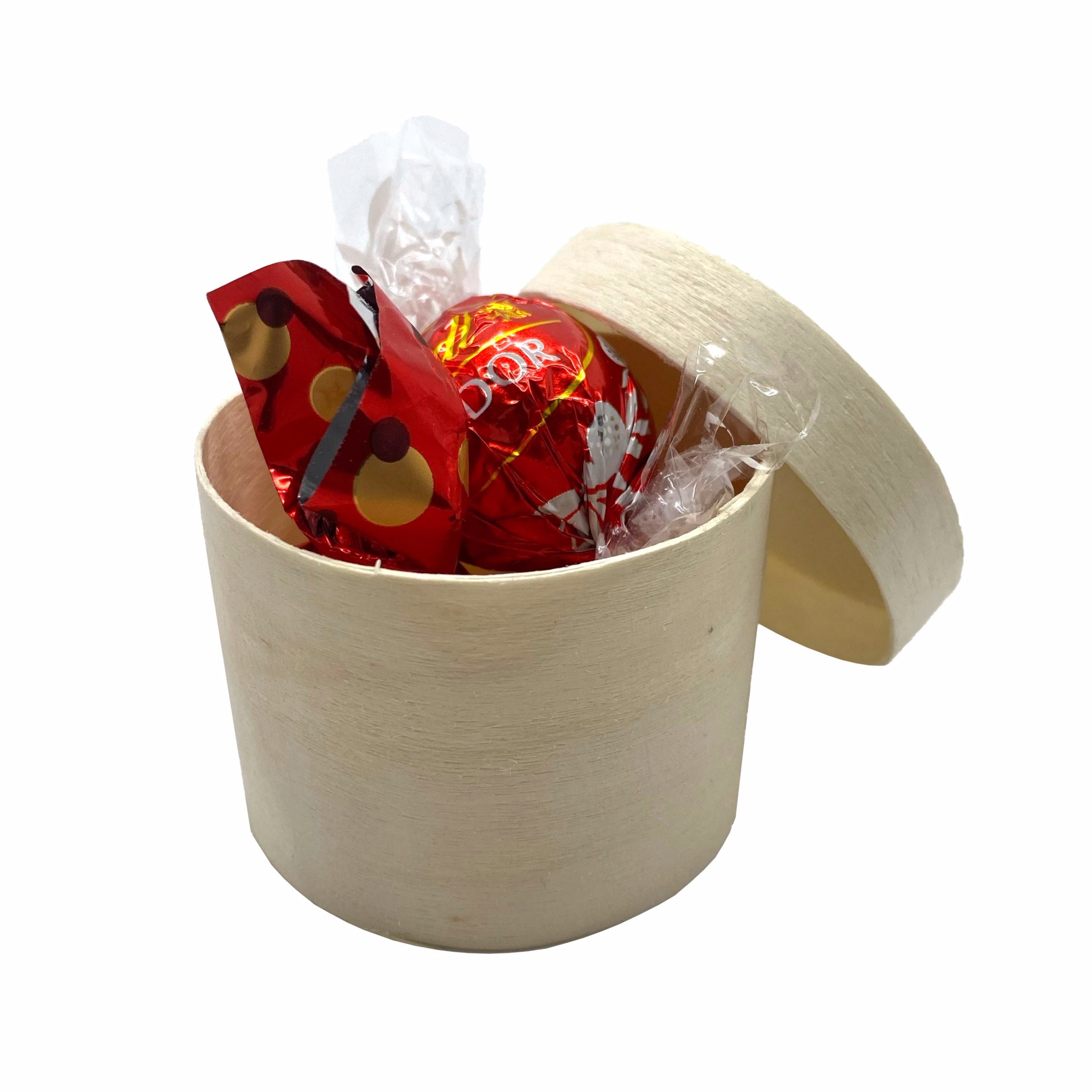 Small Round Wood Gift Boxes | Eco-Friendly Display Containers | Natura ...