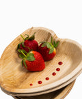 Palm Leaf Heart Plate/Bowl (18cm)