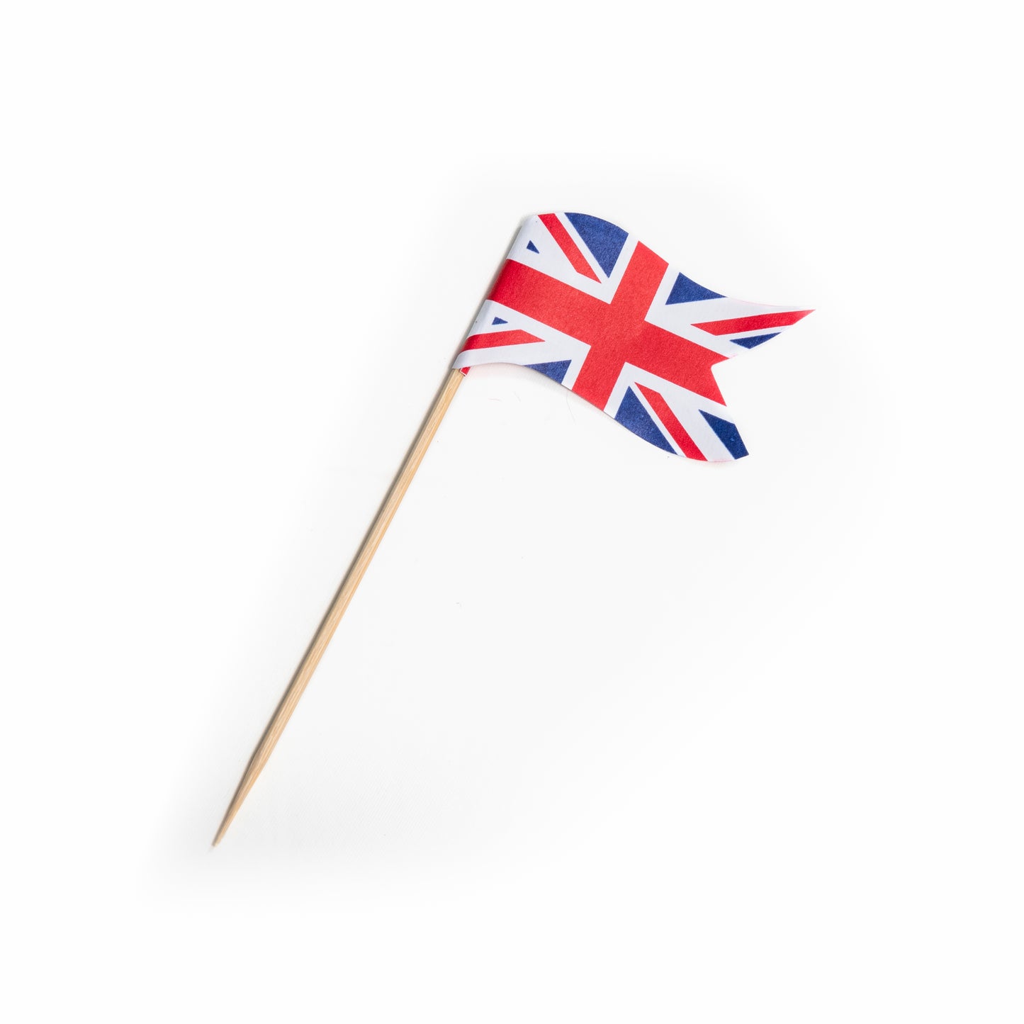 Bamboo Union Jack Flag Skewer (10cm) - 100 pieces