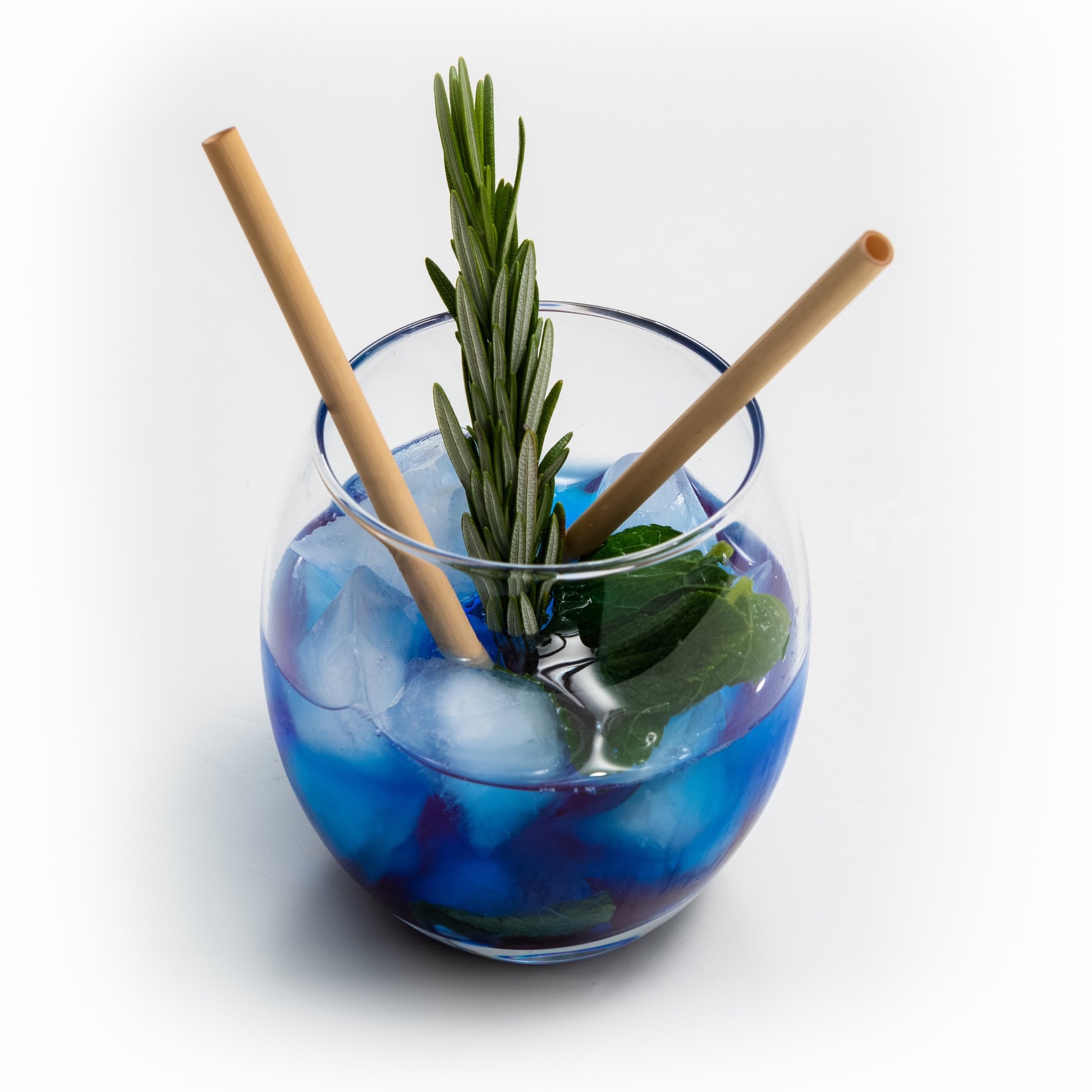 Natural Reed Grass Drinking Straws - 100 pieces