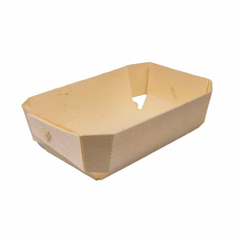 Pine Wood Baking Mould Serving Dish (17.5 x 11 x 5.5 cm)