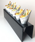 6-Hole Large Perspex Cone or Cup Display Stand/Holder (41 x 6 x 8cm) - Canape King