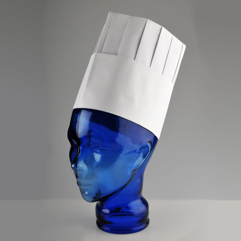 Paper Pleated Chef Hat 7â€³ - Canape King