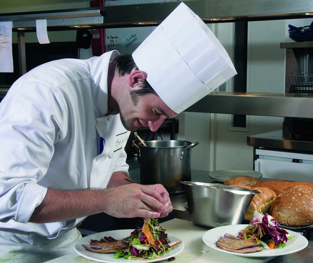 Toque Paper Chef Hats | Professional Pleated Kitchen Hats | Traditiona ...