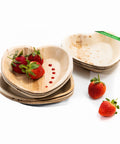 Palm Leaf Heart Plate/Bowl - Canape King