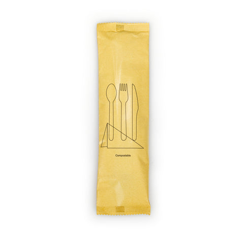 Birchwood Cutlery Sets | Eco-Friendly Wooden Cutlery | Knife, Fork & Spoon Sets