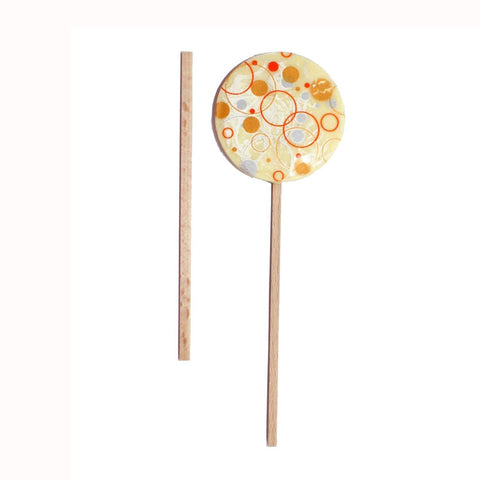 Wooden Square Stirrer Lolly Pop Stick (14cm) - 100 pieces - Canape King