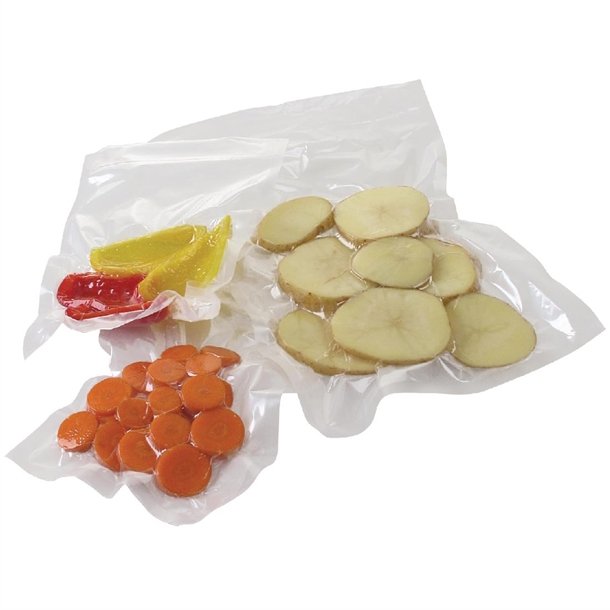 Vacuum Pack Pouches/Bags 65mu PA/PE clear - 200 pieces - Canape King