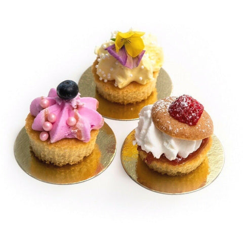 Premium Mini Double Sided Silver/Gold Cake Boards