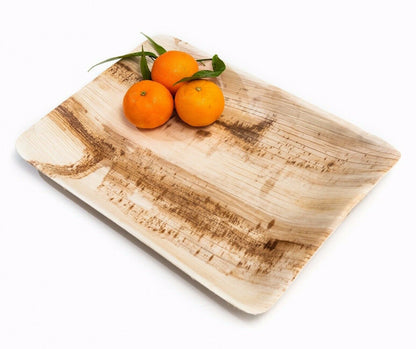 Rectangle Palm Leaf Platter (35 x 25cm)