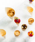 Pine Wood Serving Cups