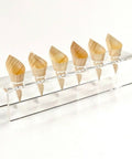 6-Hole Small Perspex Cone or Cup Display Stand/Holder (28 x 5 x 5.5cm) - Canape King