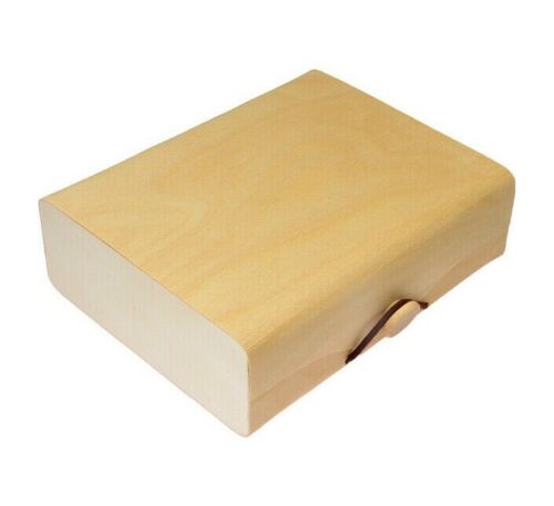 Luxury Wooden Gift Box Wrap Over Lid